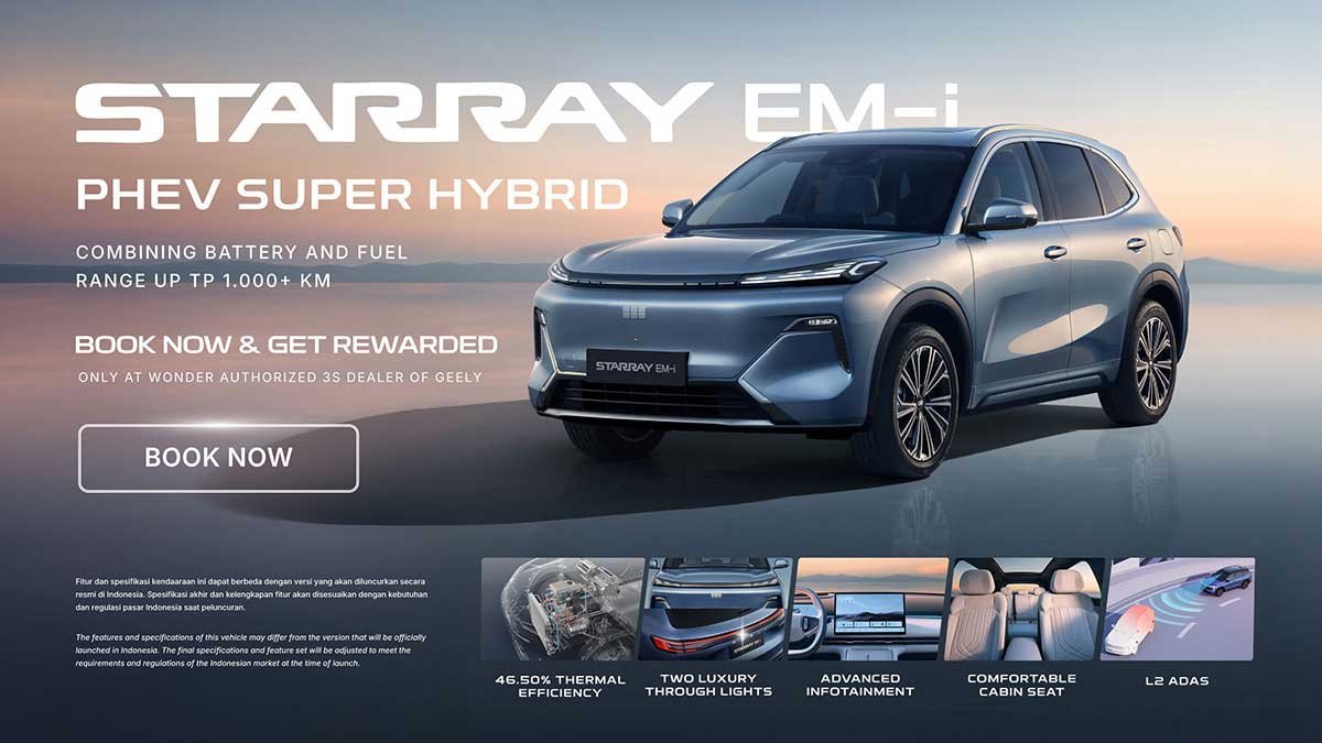 Harga Geely Starray EM-i